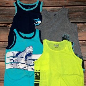 NWOT boys tank tops, sz S (5/6) set of 4